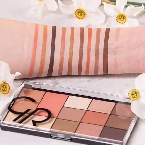 پالت سایه چشم و هایلایتر گلدن رز